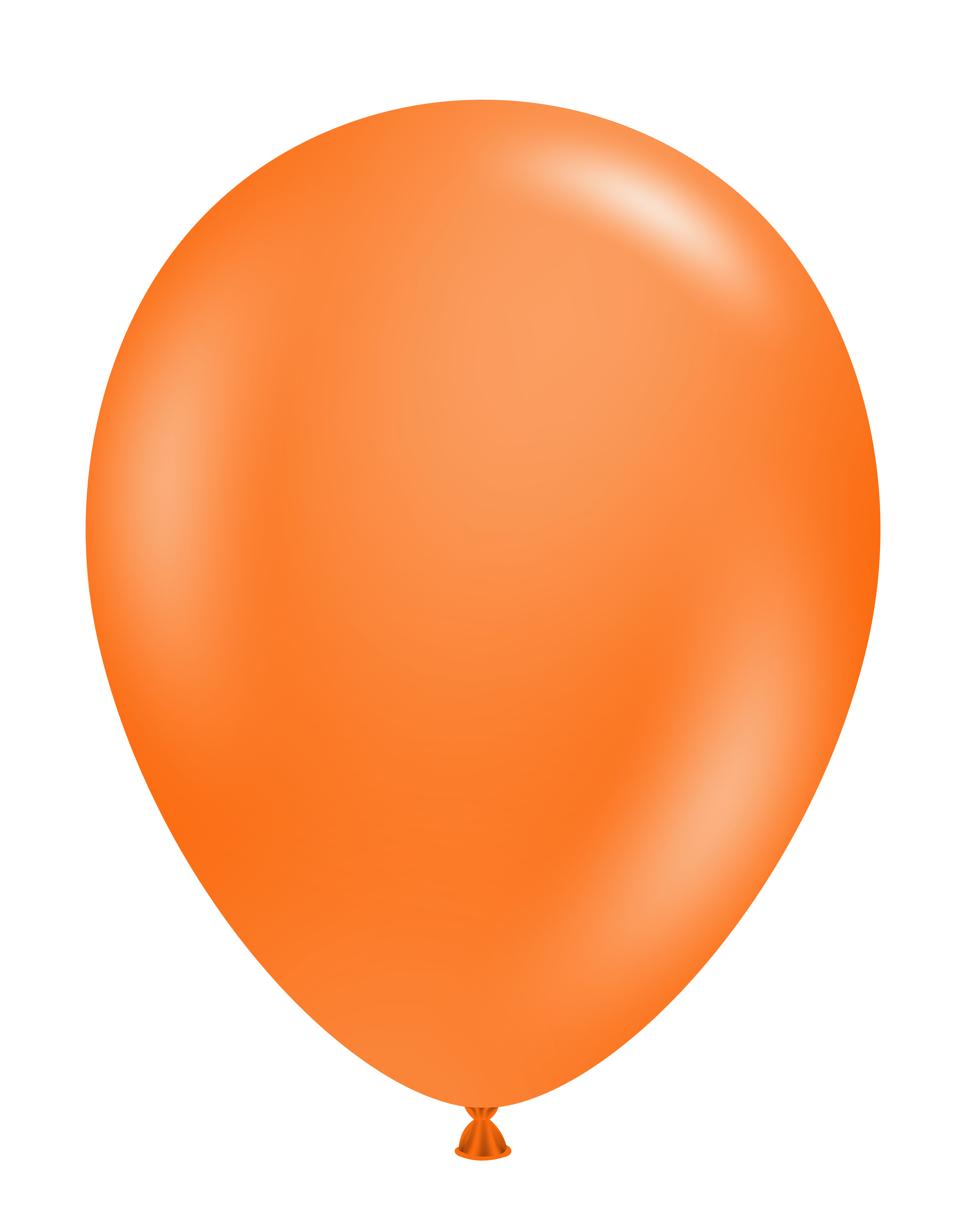 5" Latex Balloons #05 Tuf-Tex® Standard Orange: 50 Count 